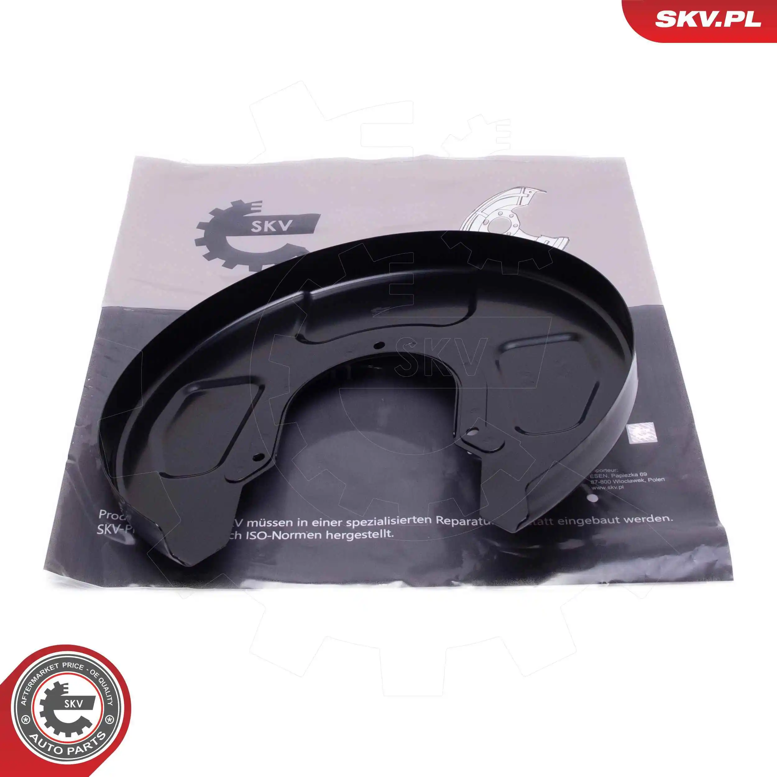 Splash Guard, brake disc